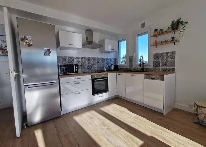 Le Kelenner-appartement bord de mer tout à pieds ou à vélo